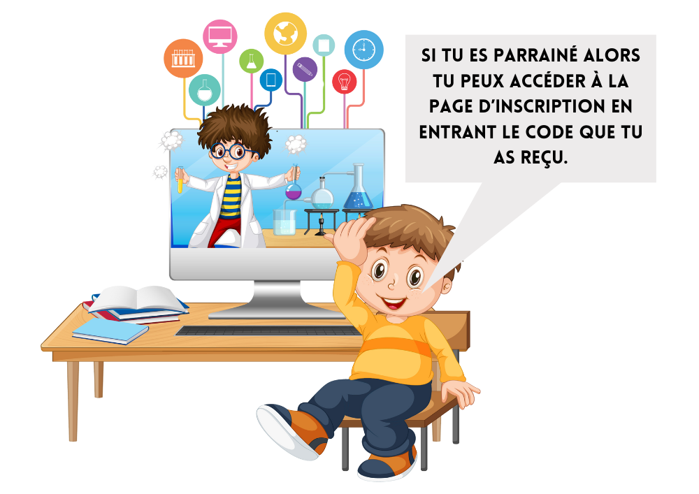 Image enfants connectés